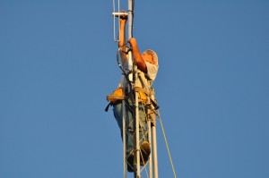 K4NBC Installing New Antenna 03